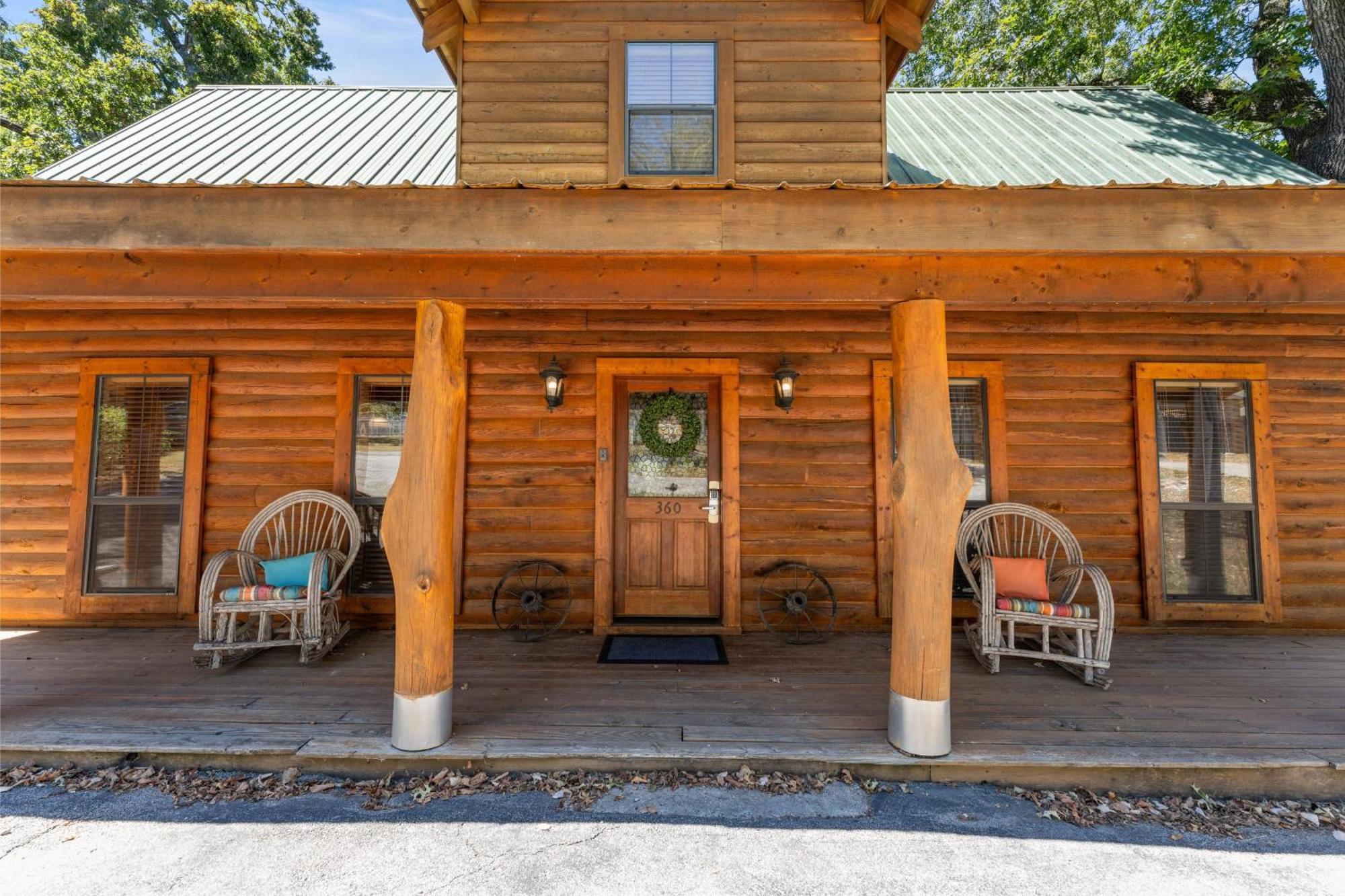 The Lazy K Cabin Cabin Бренсън Екстериор снимка