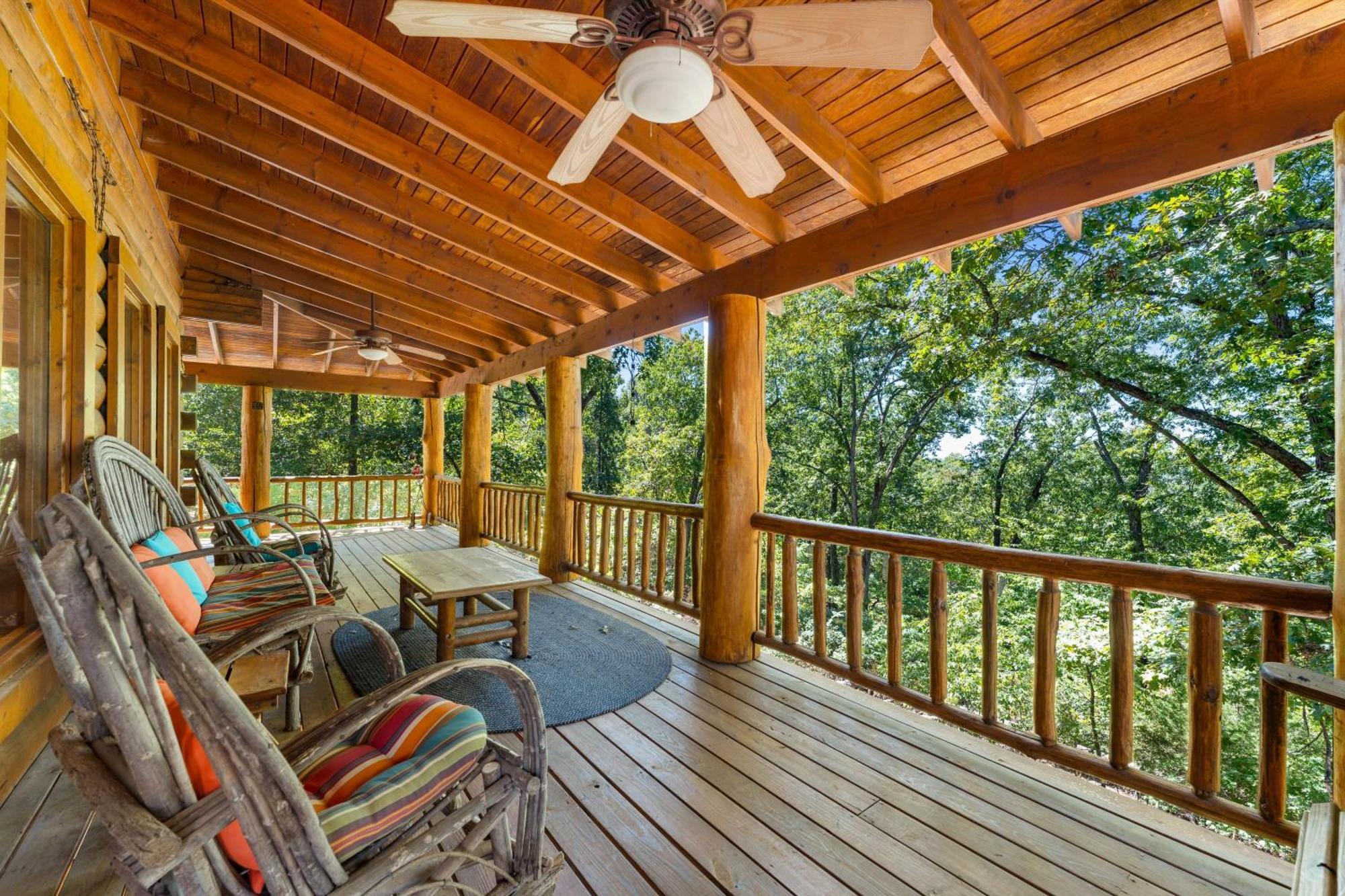 The Lazy K Cabin Cabin Бренсън Екстериор снимка