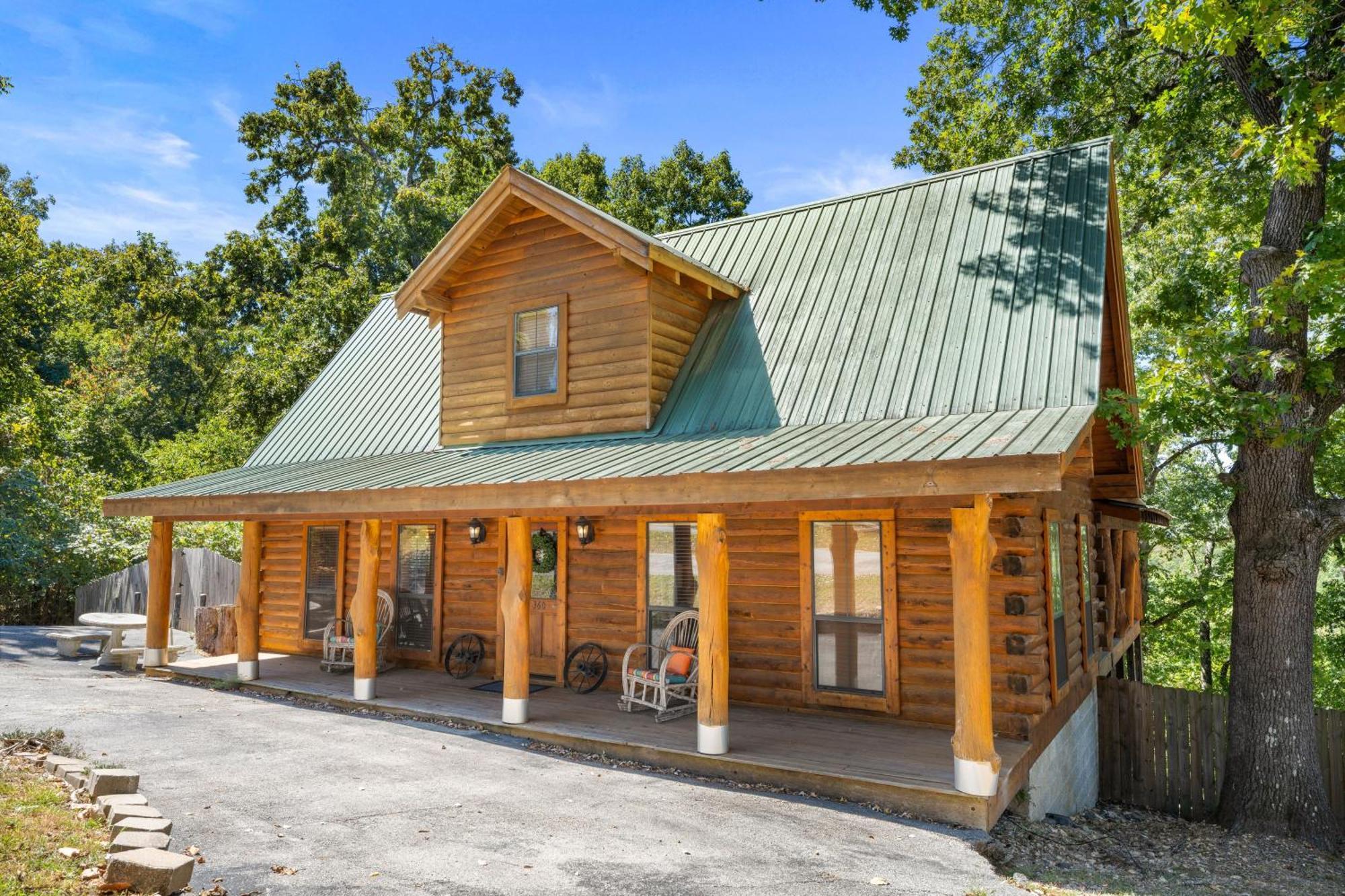The Lazy K Cabin Cabin Бренсън Екстериор снимка