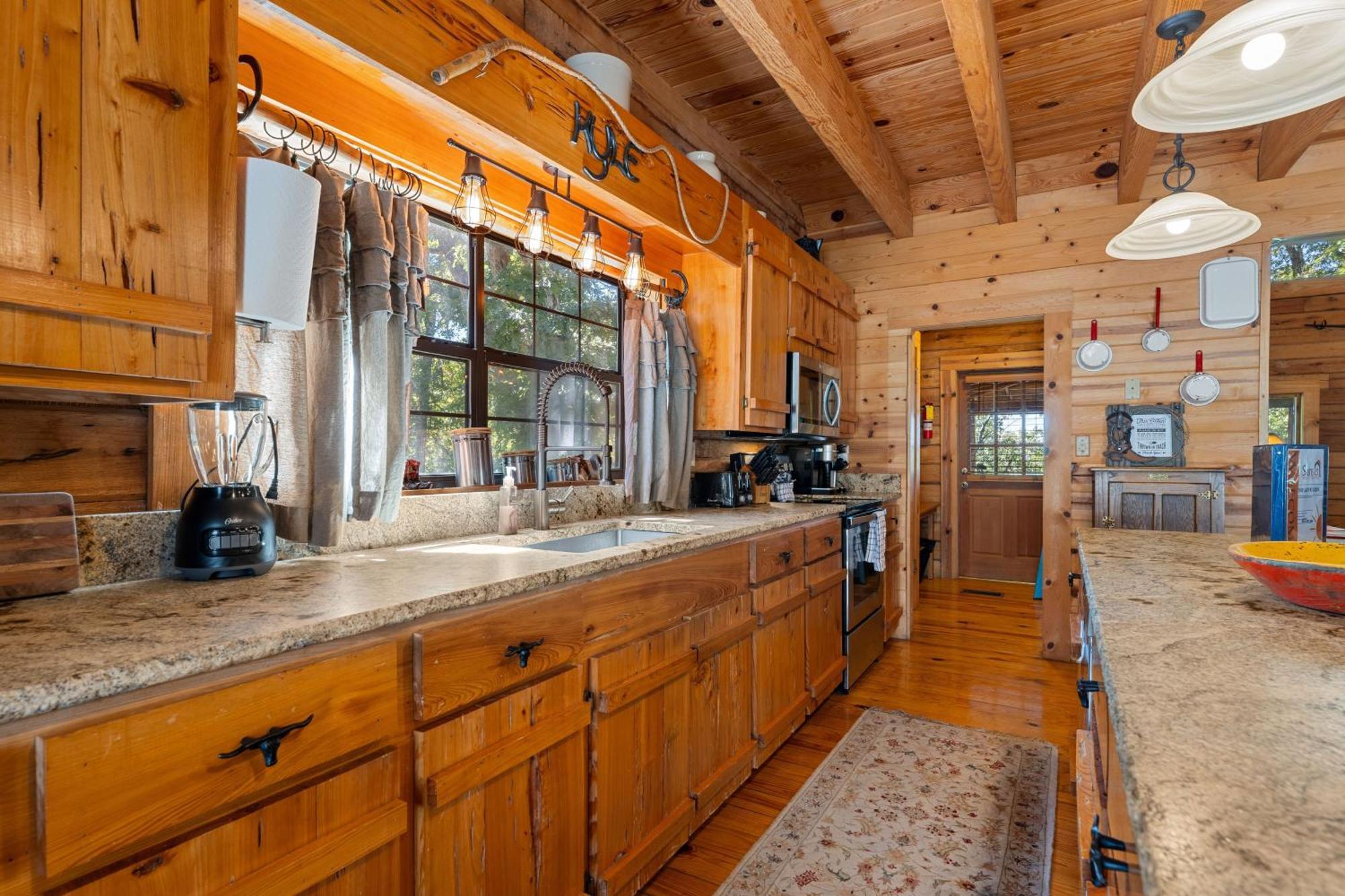 The Lazy K Cabin Cabin Бренсън Екстериор снимка
