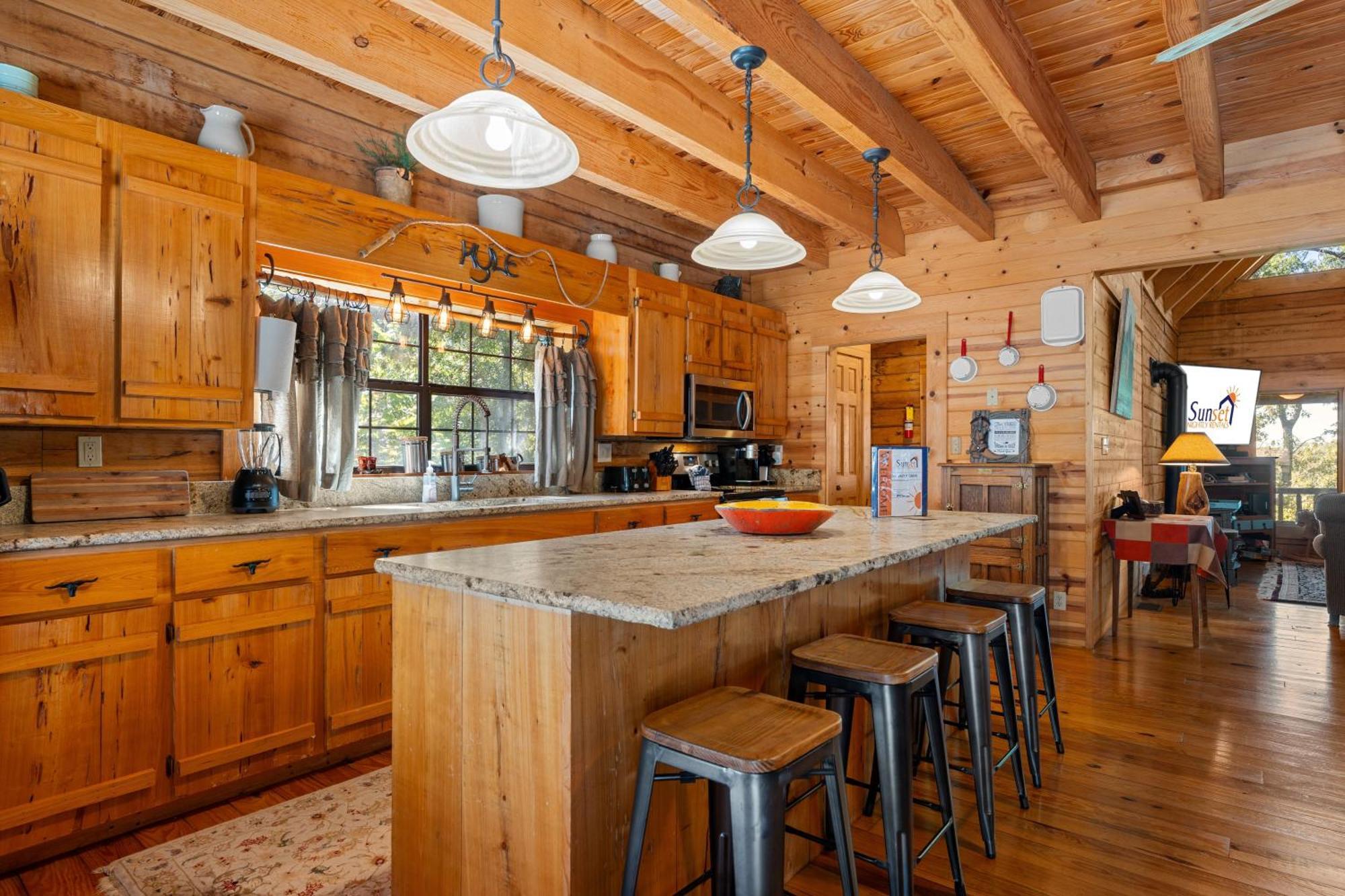 The Lazy K Cabin Cabin Бренсън Екстериор снимка