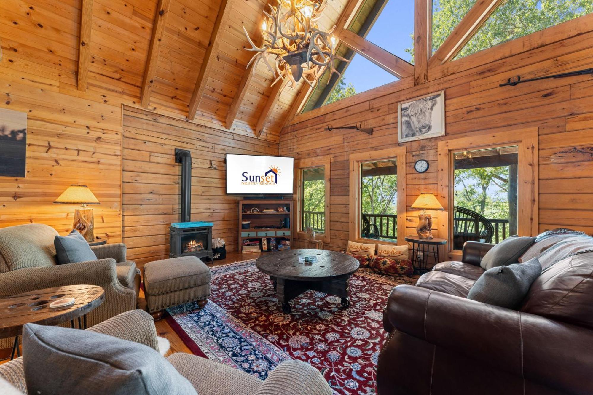 The Lazy K Cabin Cabin Бренсън Екстериор снимка